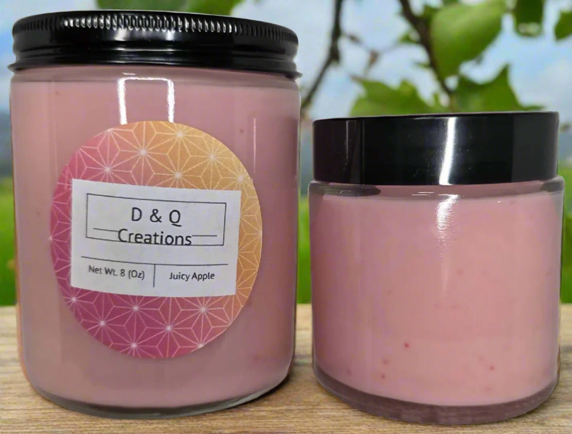 Juicy Apple handmade soy candles