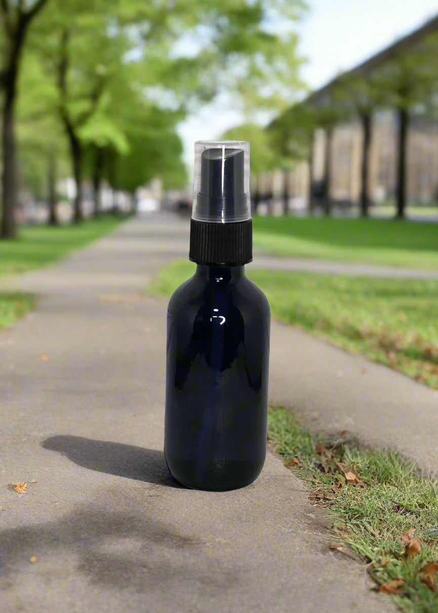 Vehicle air freshener spray