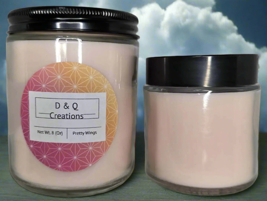 Pretty Wings handmade soy candles