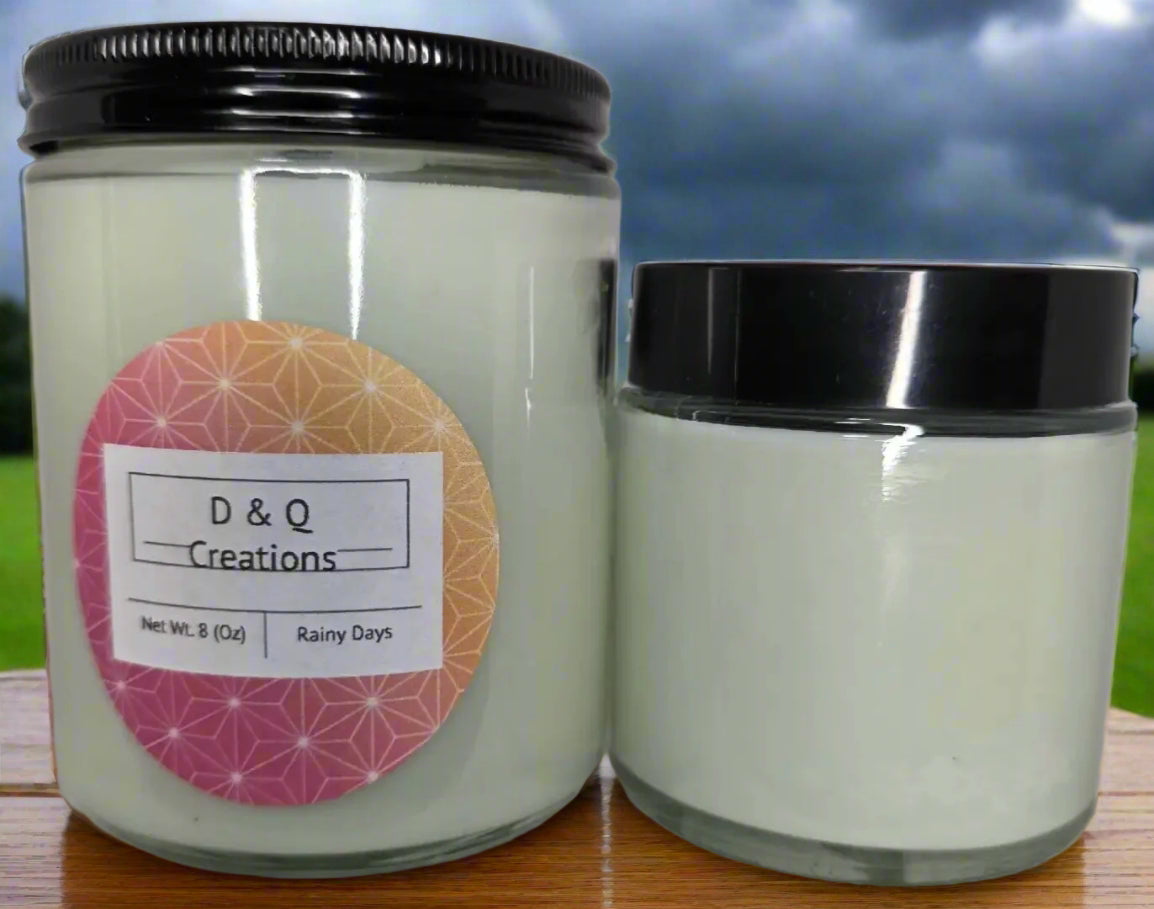 Rainy Days handmade soy candles
