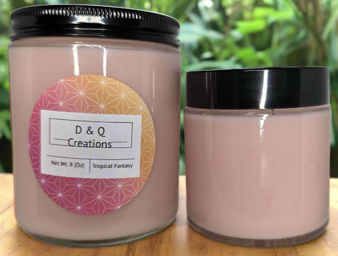 Tropical Fantasy handmade soy candles