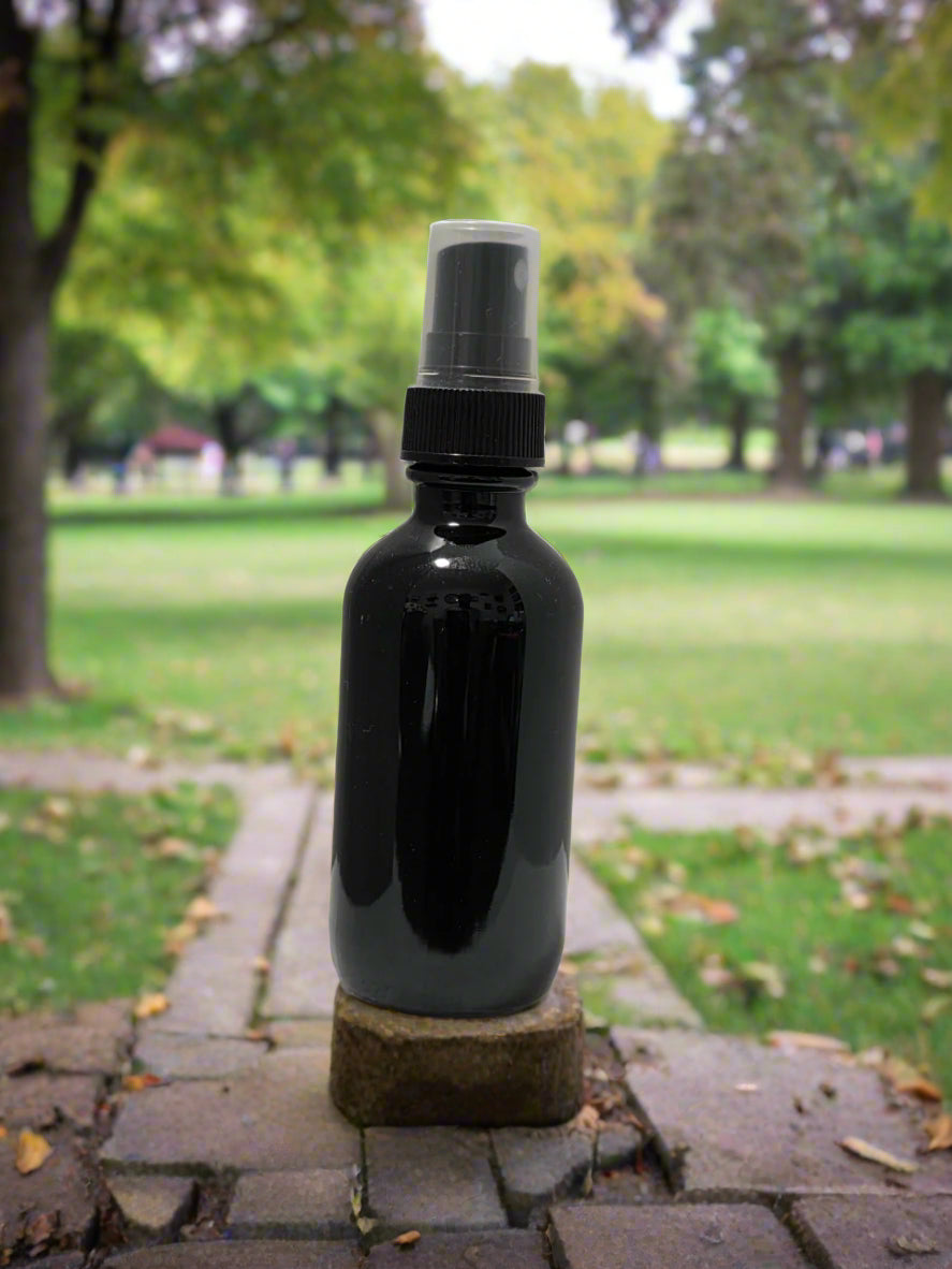 Vehicle air freshener spray