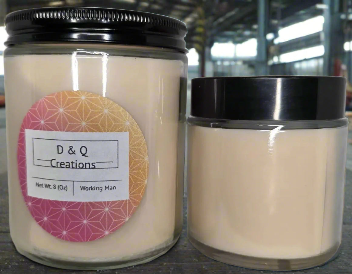 Working Man handmade soy candles